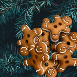 Gingerbread Studs Erin’s Ink Earrings