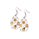 Trendy Retro Smile Halloween Earrings