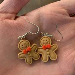 Gingerbread Cuties 2nd Option Dangle Earrings