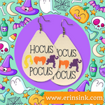 Hocus Pocus Witches Earrings Erin’s Ink